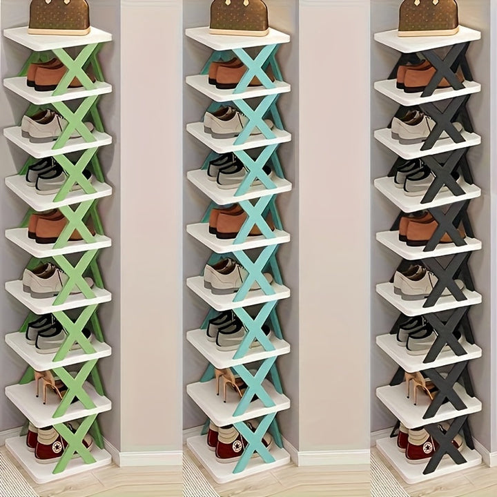 Narrow Shoe Rack Tower | Luvikno