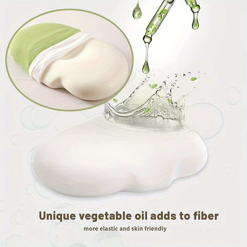 1pc Oval Macaron Pute Cervical Hukommelses Skum Pute, Kjølende Seng Pute For Søvn - Nakke Pute For Smertelindring Søvn, Kontur Støtte Ergonomisk Pute For Side Rygg Mage Sovere Ved Å Bruke Høy Og Lav Deling | Luvikno