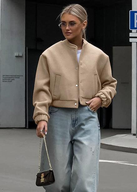 Luvik | Ylellinen villalennintakki - Khaki