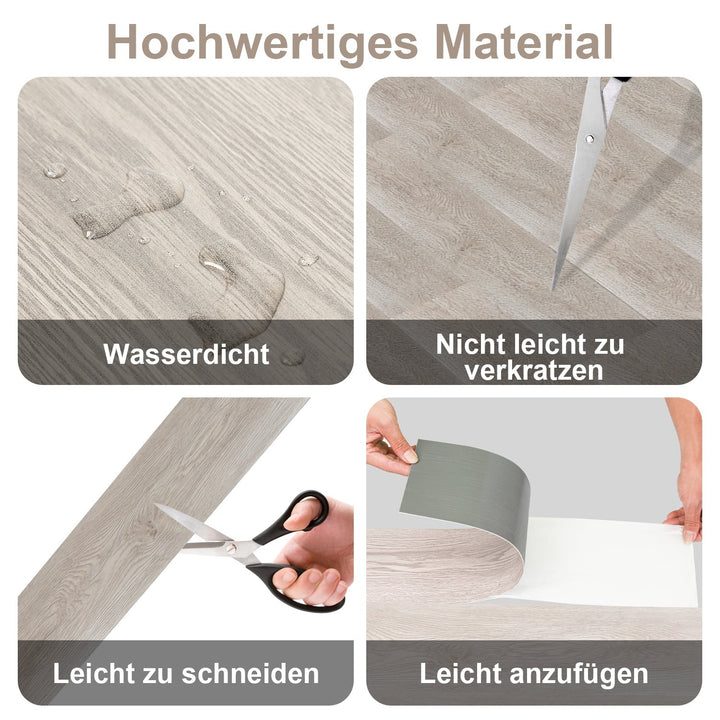 PVC Gulv Selvklebende Vinilgulv 1.5mm Tykkelse | Luvikno