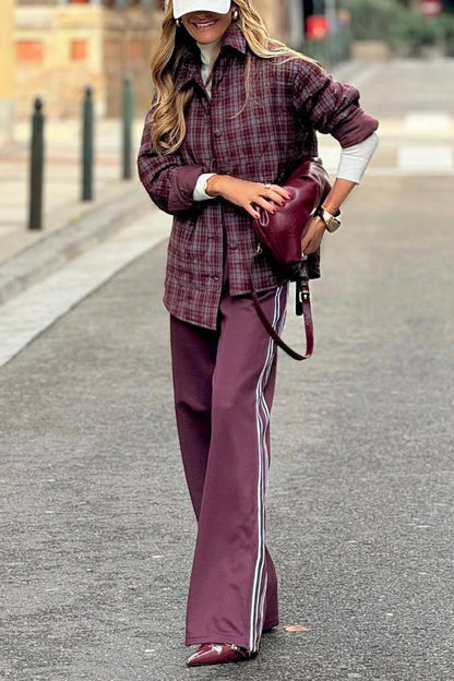 Luvik | Tarkista Yläosa Lämmin Takki