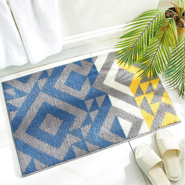 Fluffy Absorbent Bath Rug with Non Slip Backing | Luvikno