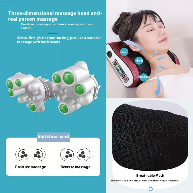 NeckRelief Pro – Rask, beroligende lindring for nakkesmerter og skuldersmerter hjemme Luvikno