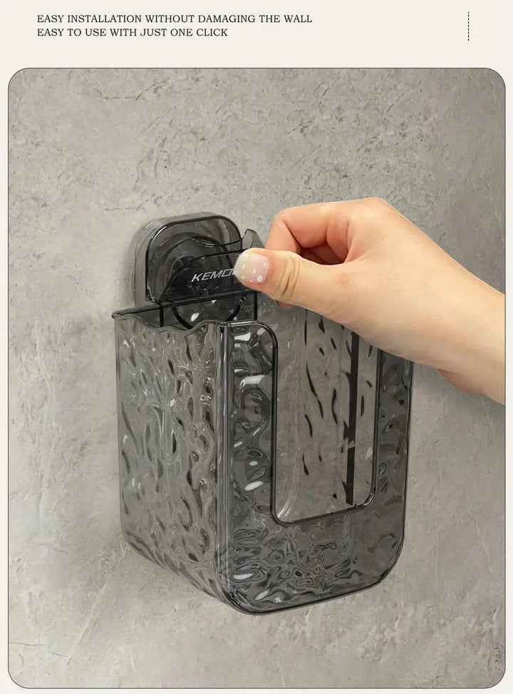 Luvikno | GlowFix Vegg Tissue Holder — Ikke mer kaos, badet ditt vil være stilfullt, rent og helt avslappende!