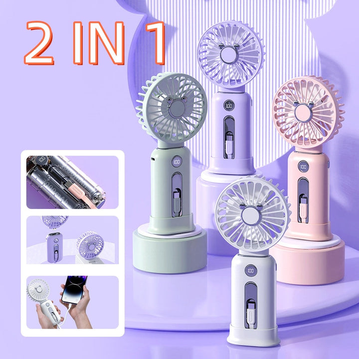 Dual-Use Mini Fan | Luvikno