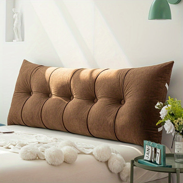 Rektangulær Ryggpute - Lumbal Støttepute for Sofa eller Seng | Komfort og Stil for Hjemmedekorasjon | Luvikno