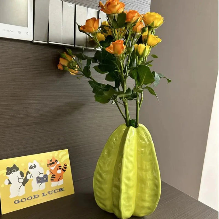 Sertifikat Stjernefrukt Blomster Vase Unik Dekorativ Potte | Luvikno