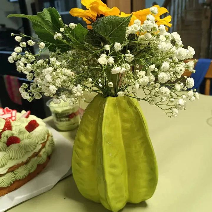 Sertifikat Stjernefrukt Blomster Vase Unik Dekorativ Potte | Luvikno