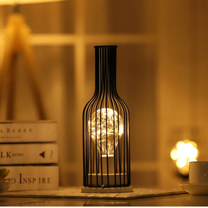 Luksus justerbar bordlampe - EleganceGlow | Luvikno
