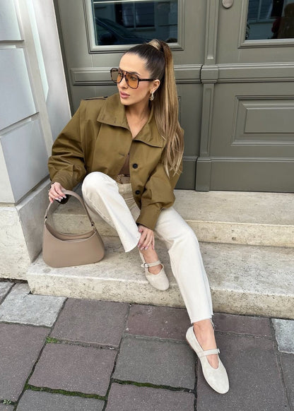 Luvik | Napitakki olkatapeilla – Khaki