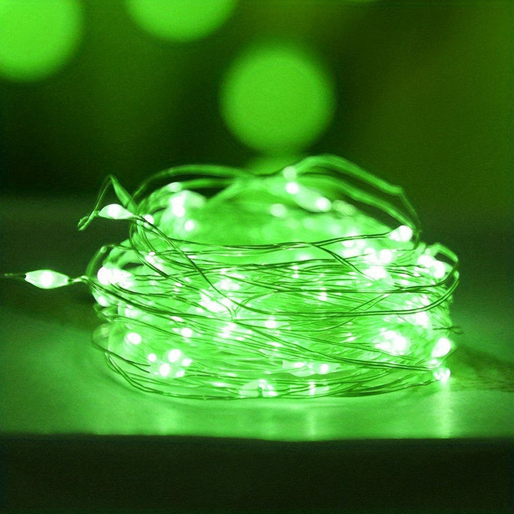 Fairy Lights Batteridrevet Kobbertråd Lyskjede Luvikno