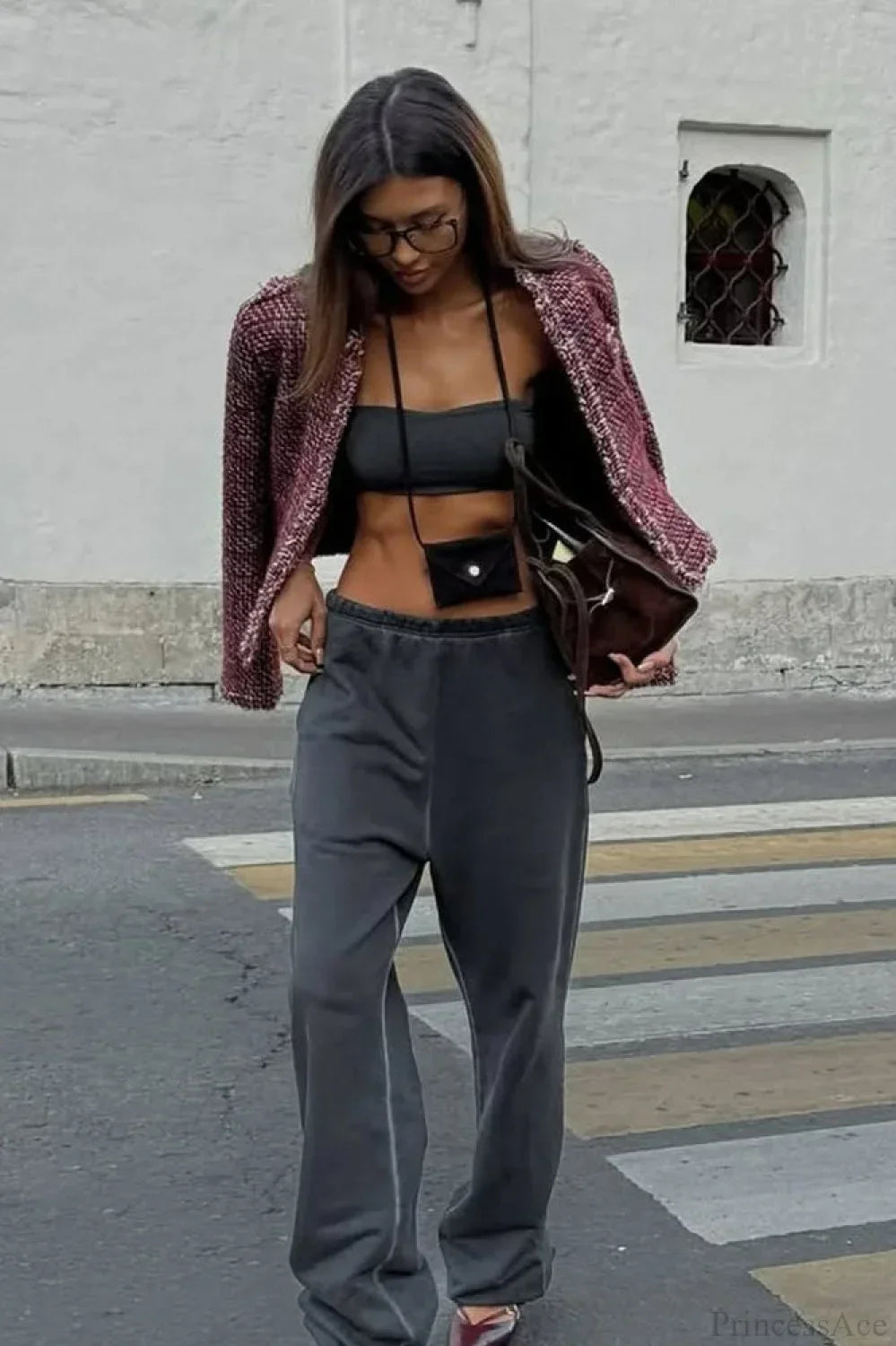 Luvik | Tyylikäs Tweed Leikkuri Blazer