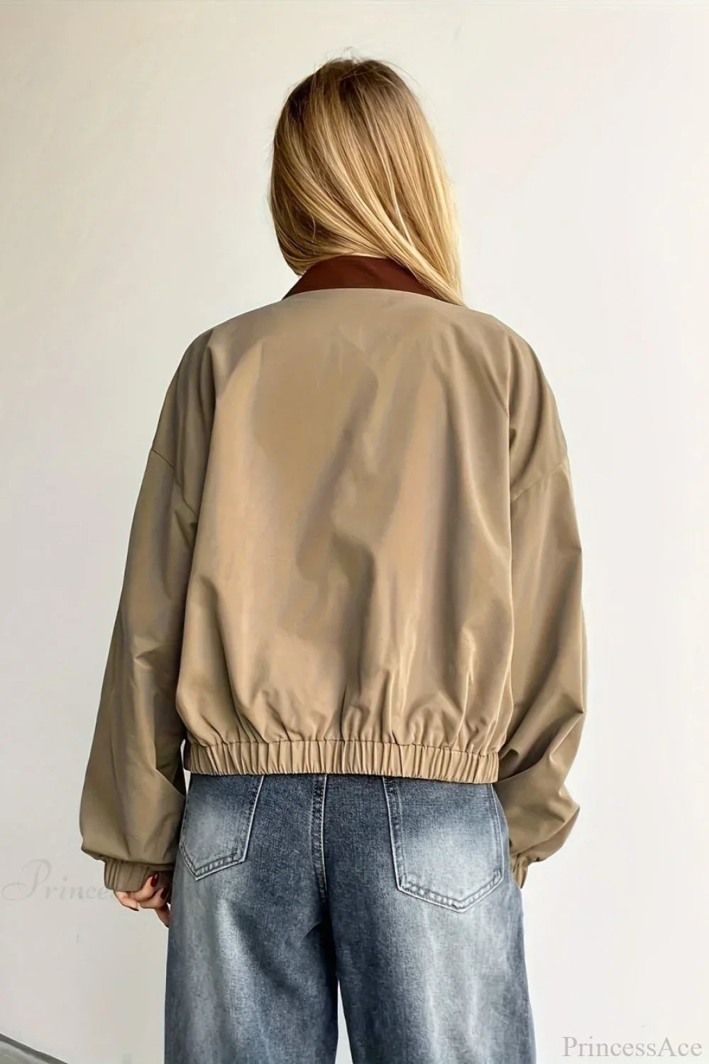 Luvik | Utility Casual Fargelagsjakke