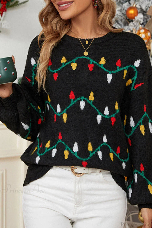 Luvik | Joulun valo Söpö rento neulepusero Neulepusero