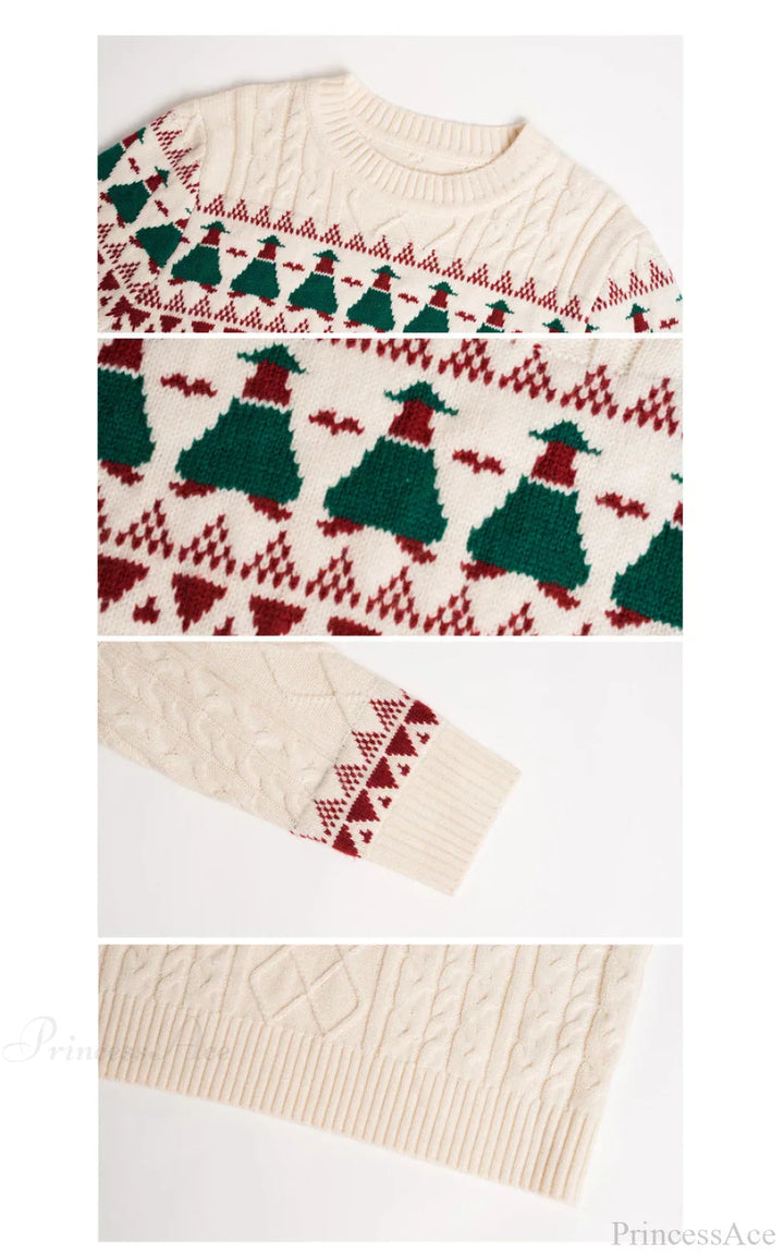 Luvik | Juletre Vintage Fair Isle Genser