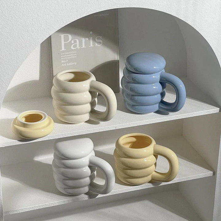 PorcelainTea - Elegant Håndlaget Teskopp Bolle
