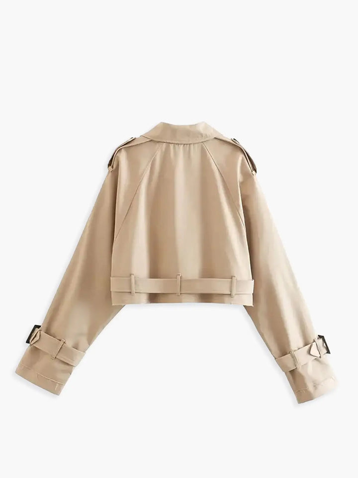 Luvik | Kortere trench-coat