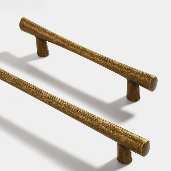 Klassiske Retro Skap Håndtak og Knotter Bronse Skuff Møbel Trekk | Luvikno