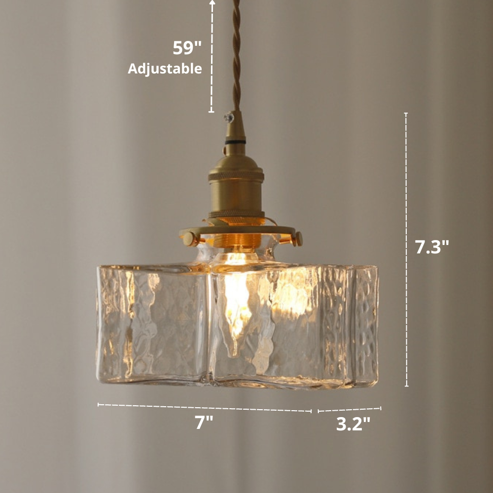 Whitley - Vintage Glass Hanging Lamps | Luvikno