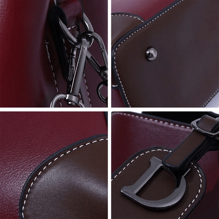 Luvikno | AllureLuxe | Elegant Lær Skulderveske Stilig Design