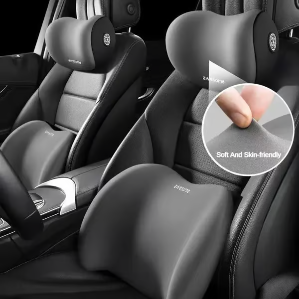 DriveEase - Luksus pute sett for optimal reise komfort Luvikno
