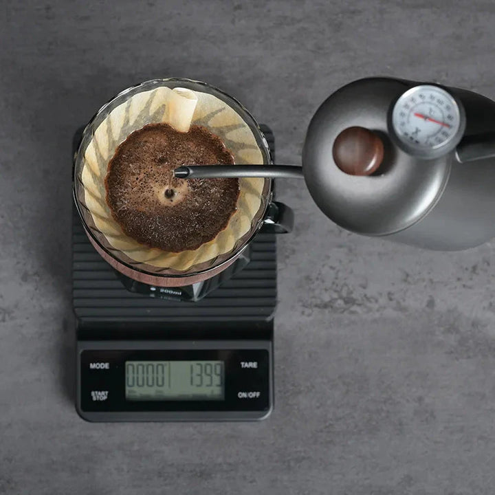 Clear Glass Range Kaffe Server For Pour Over Kaffe og Te Kanne | Luvikno