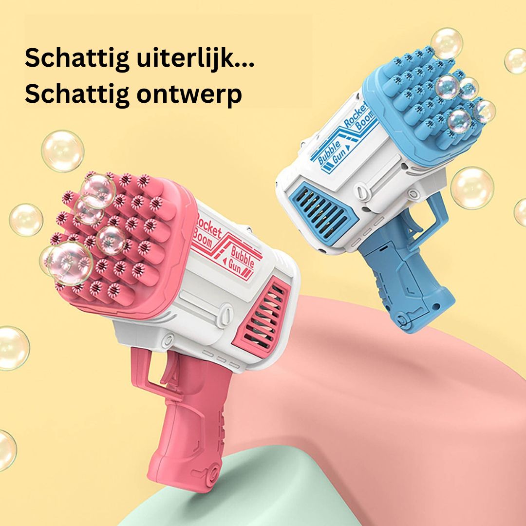 EndlessBubbles Blaster - Moro uten batterier for alle Luvikno
