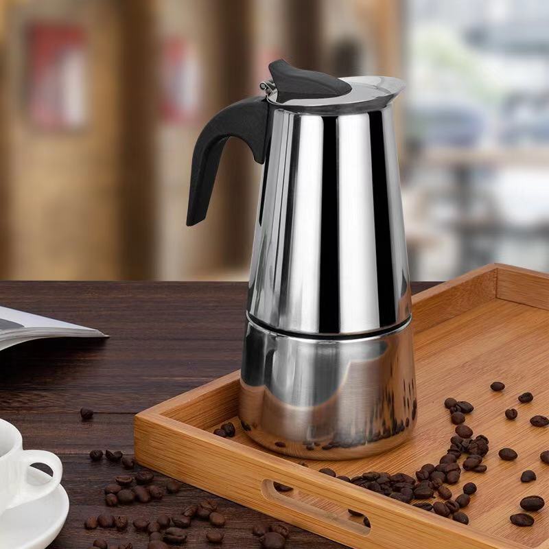 Kaffekanne Mocha Espresso Latte Perkolator Komfyr Latte Stekepanne | Luvikno