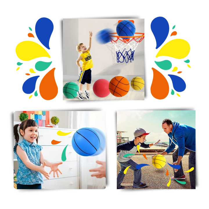Luvikno | Fargerik stille basketball for barn