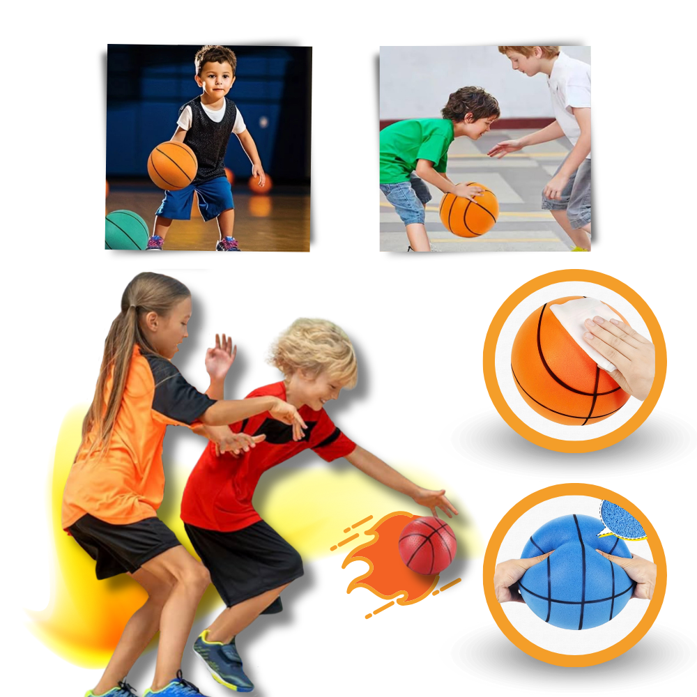 Luvikno | Fargerik stille basketball for barn