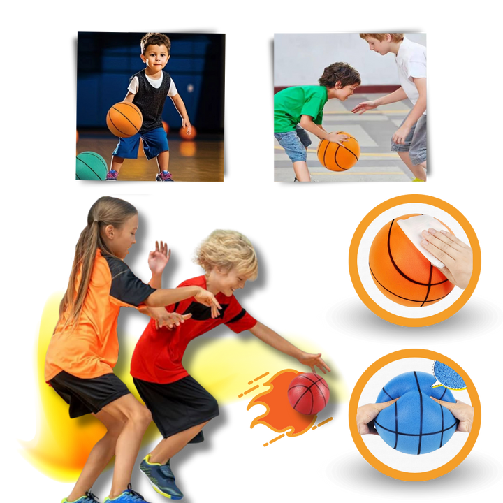 Luvikno | Fargerik stille basketball for barn