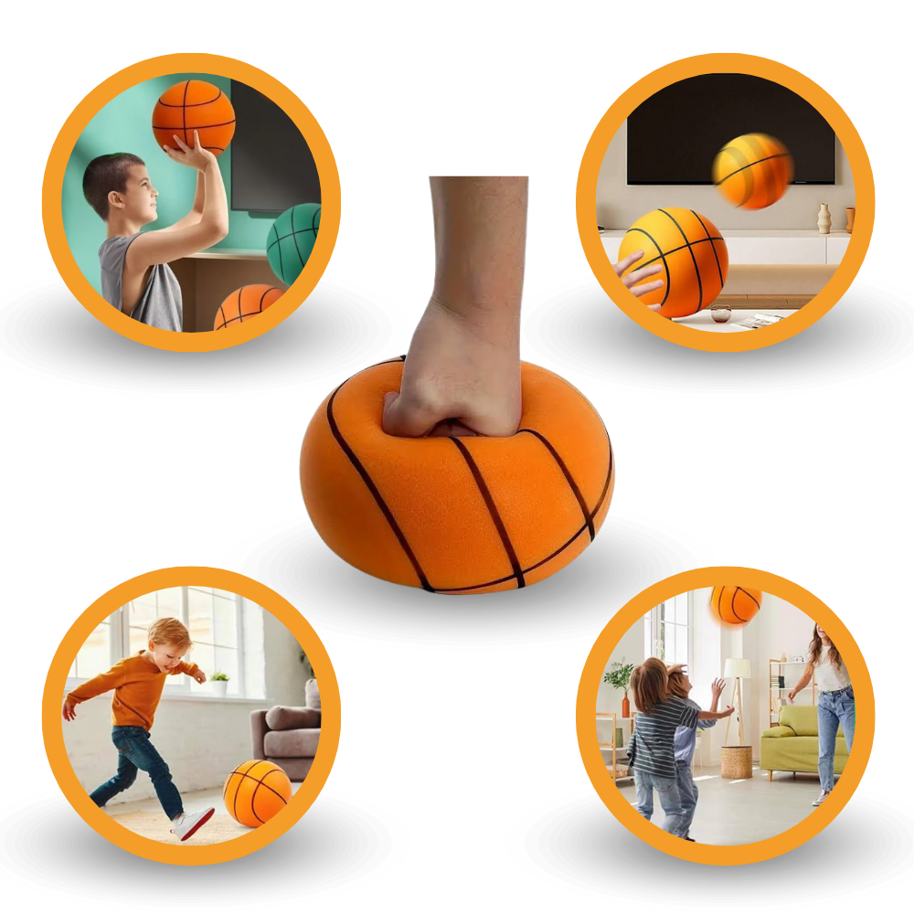Luvikno | Fargerik stille basketball for barn