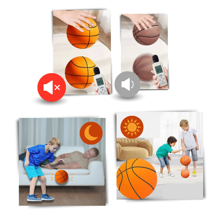 Luvikno | Fargerik stille basketball for barn