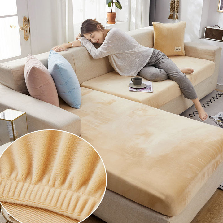 Fargerik Høy Kvalitet Setepute Deksel Tykk Solid Sofa Trekk Møbelbeskytter | Luvikno