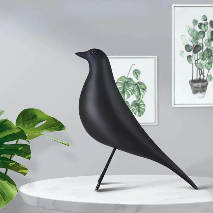 Fargerik novitet fuglehus ornament harpiks skulptur dekOR | Luvikno