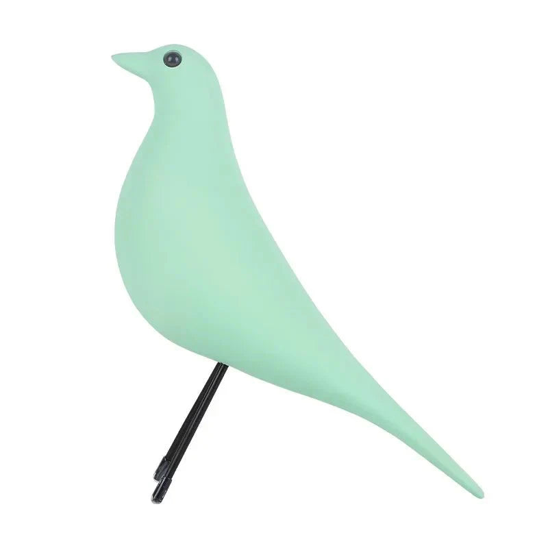Fargerik novitet fuglehus ornament harpiks skulptur dekOR | Luvikno