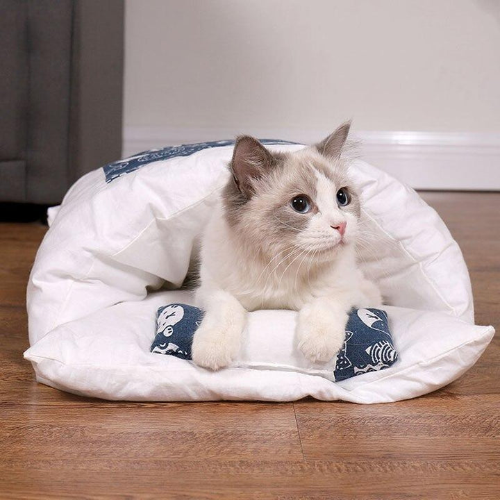 Komfortabel katte sopepose - SnugKitty Luvikno