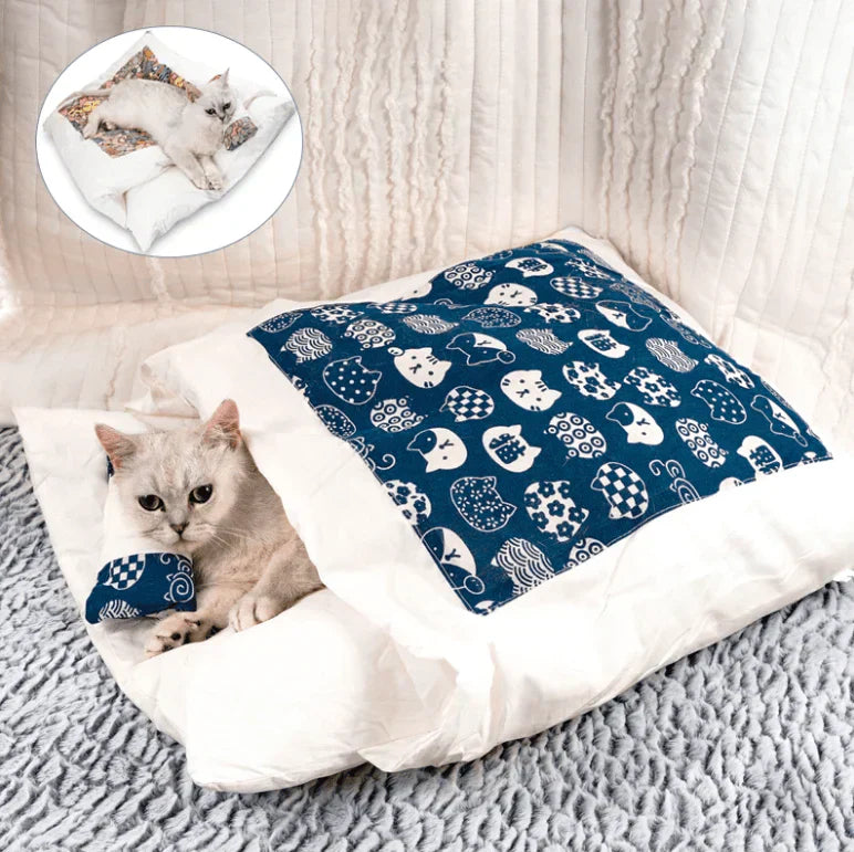 Komfortabel katte sopepose - SnugKitty Luvikno