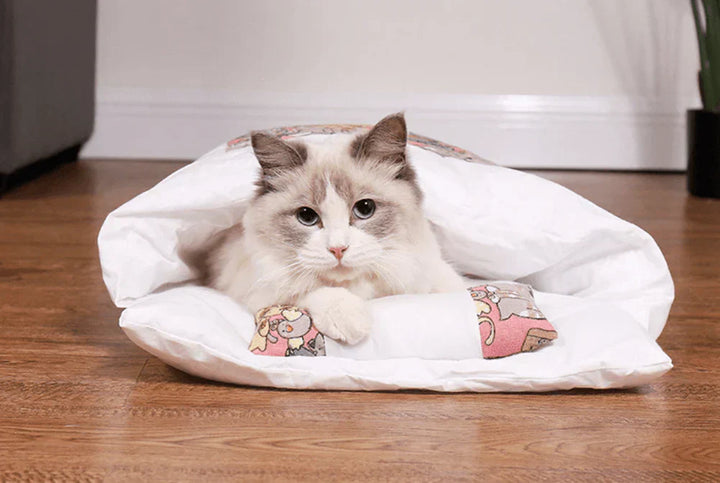 Komfortabel katte sopepose - SnugKitty Luvikno
