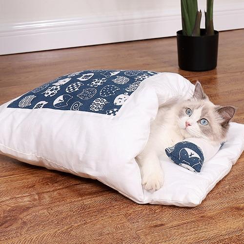 Komfortabel katte sopepose - SnugKitty Luvikno