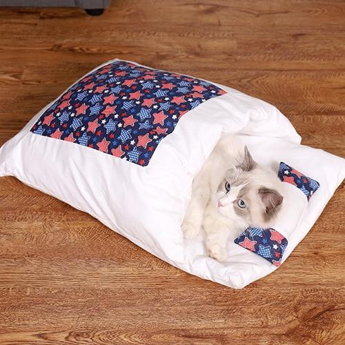 Komfortabel katte sopepose - SnugKitty Luvikno