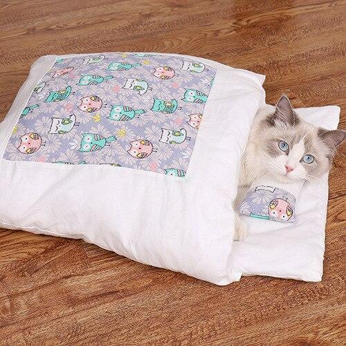 Komfortabel katte sopepose - SnugKitty Luvikno