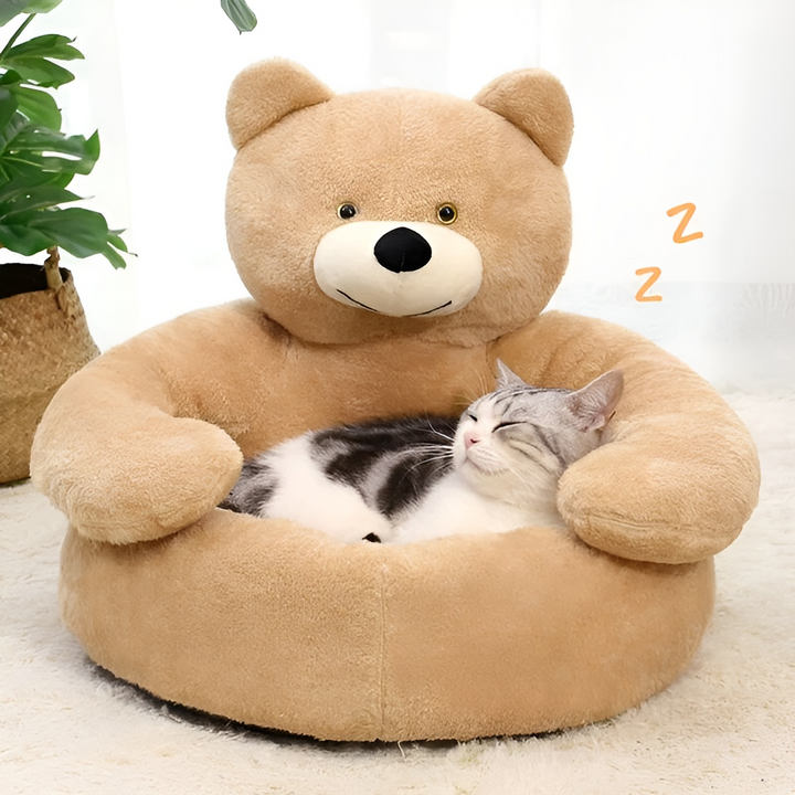 Komfortabelt kjæledyrseng - CozyBear Luvikno