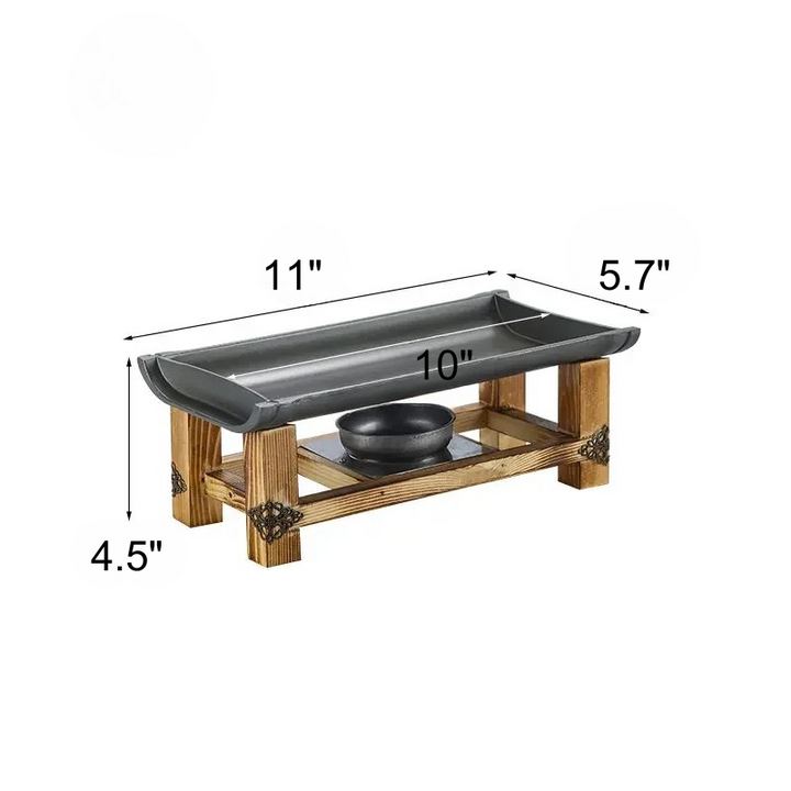 Kommersiell Non-stick BBQ Tallerken Bakepanne Grillet Fisk Jernplate | Luvikno