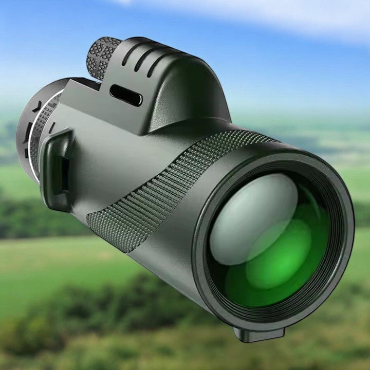 VisionPeak Kompakt Monokular med HD Linse og Høy Forstørrelse | Luvikno
