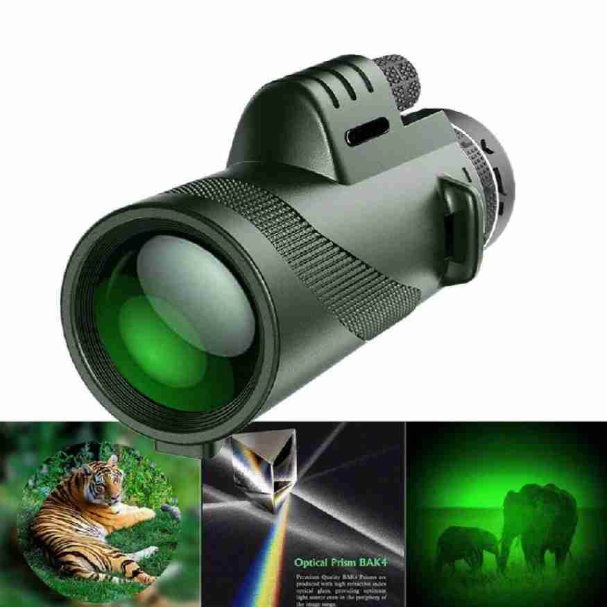 VisionPeak Kompakt Monokular med HD Linse og Høy Forstørrelse | Luvikno