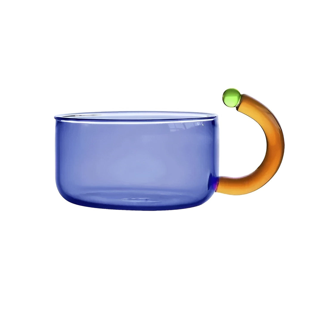 Transparent Teapot & Cups – Stylish Set in Contrasterende Farger | Luvikno