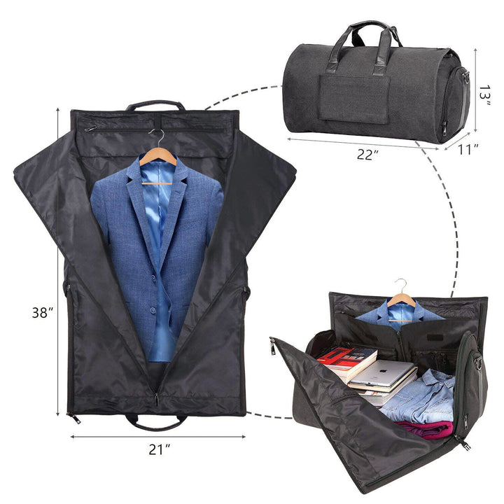 Konvertibel massiv lagring - opptil 6 dager bag med designede rom Luvikno