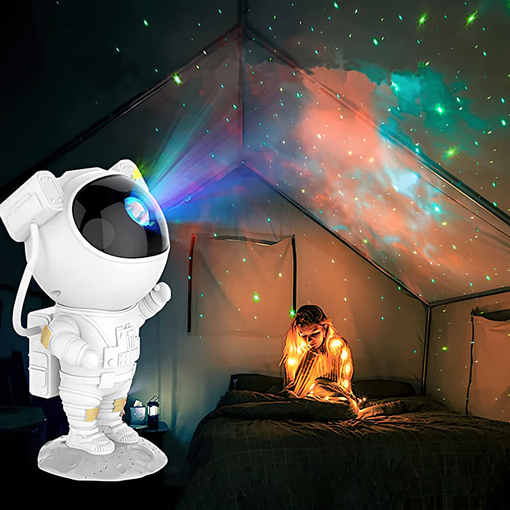 Stjerneprosjektor Astronaut Galakse Nattlys Luvikno