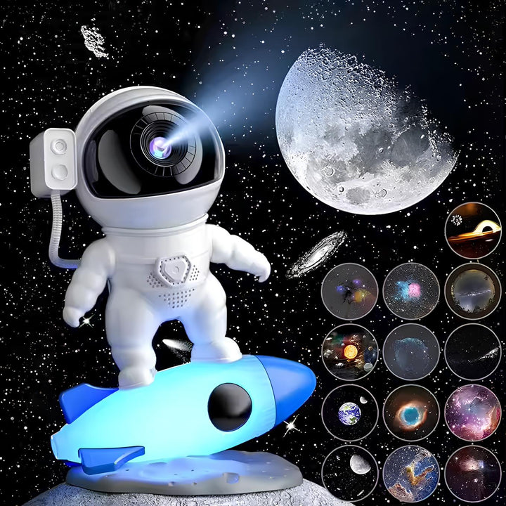 Prosjektor Astronaut Galakse Stjerne Lys Luvikno